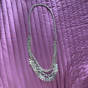 Statement long necklace